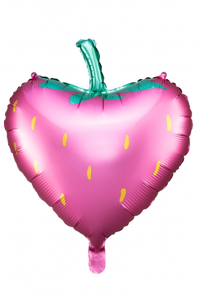 Folienballon Erdbeere