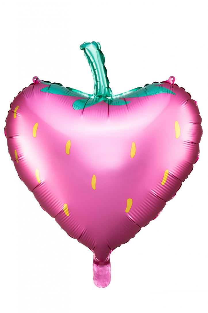 Folienballon Erdbeere
