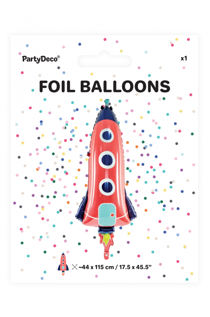 Balon foliowy Rakieta