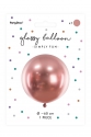 Glossy round balloon 60 cm