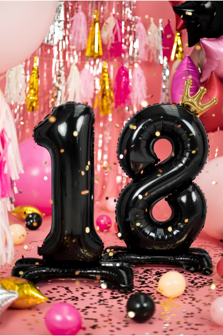 Balon foliowy liczba 18