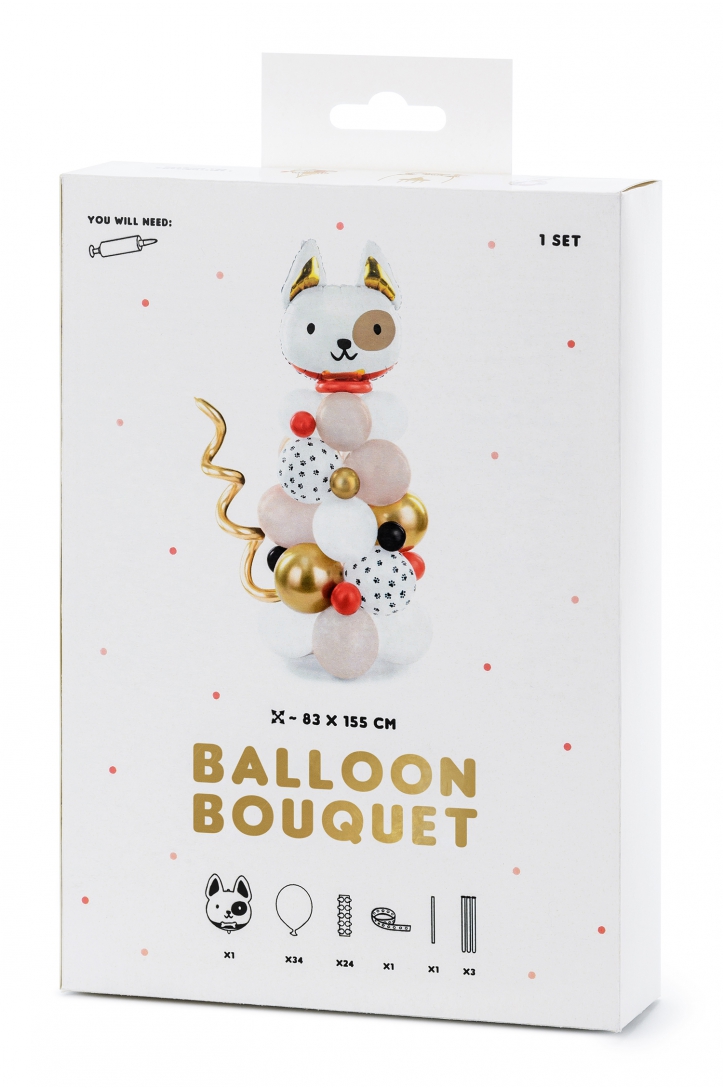 Balloon bouquet Dog