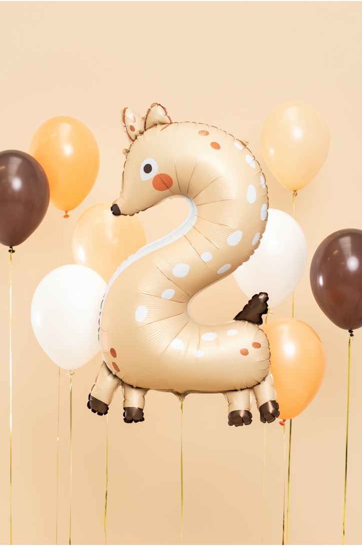 Balon foliowy Cyfra Zwierzątko