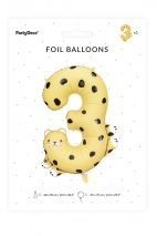 Balon foliowy Cyfra Zwierzątko