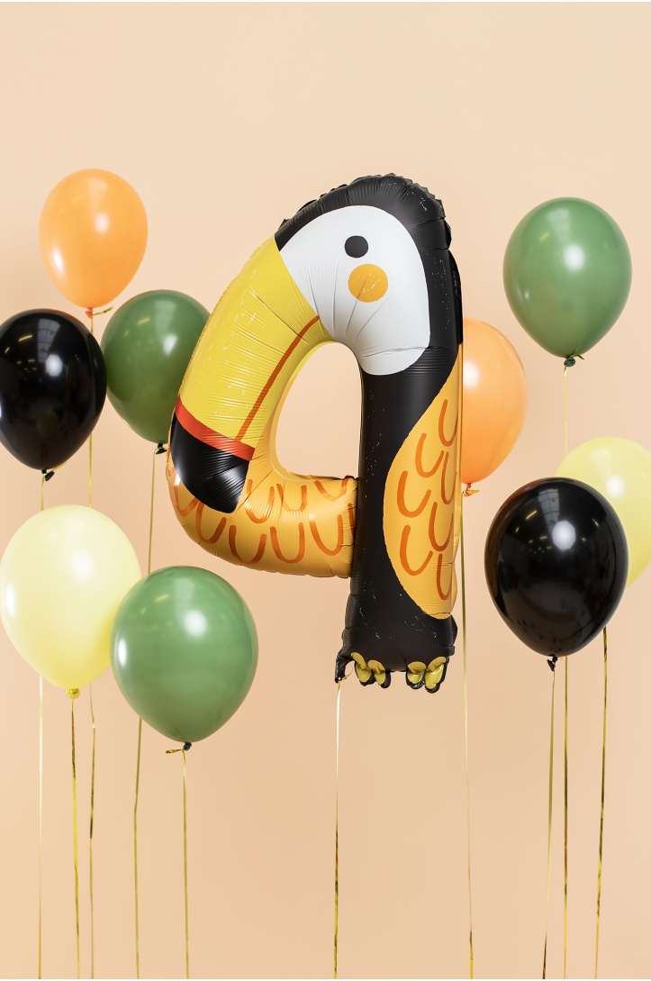 Balon foliowy Cyfra Zwierzątko