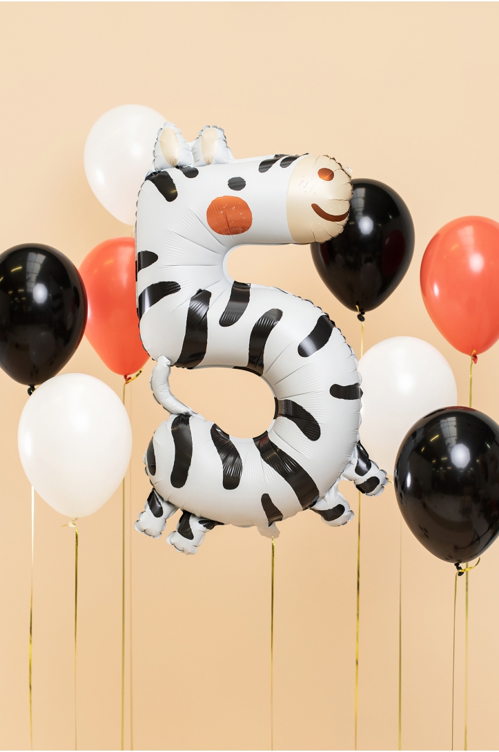 Balon foliowy Cyfra Zwierzątko