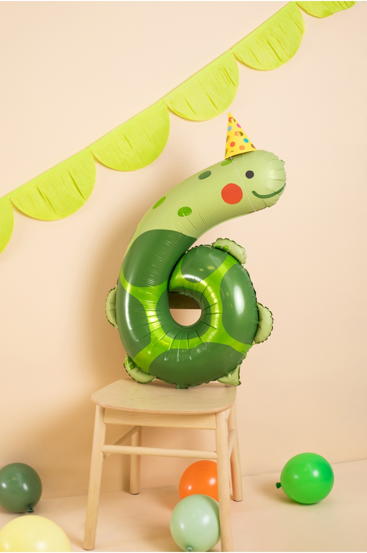 Balon foliowy Cyfra Zwierzątko