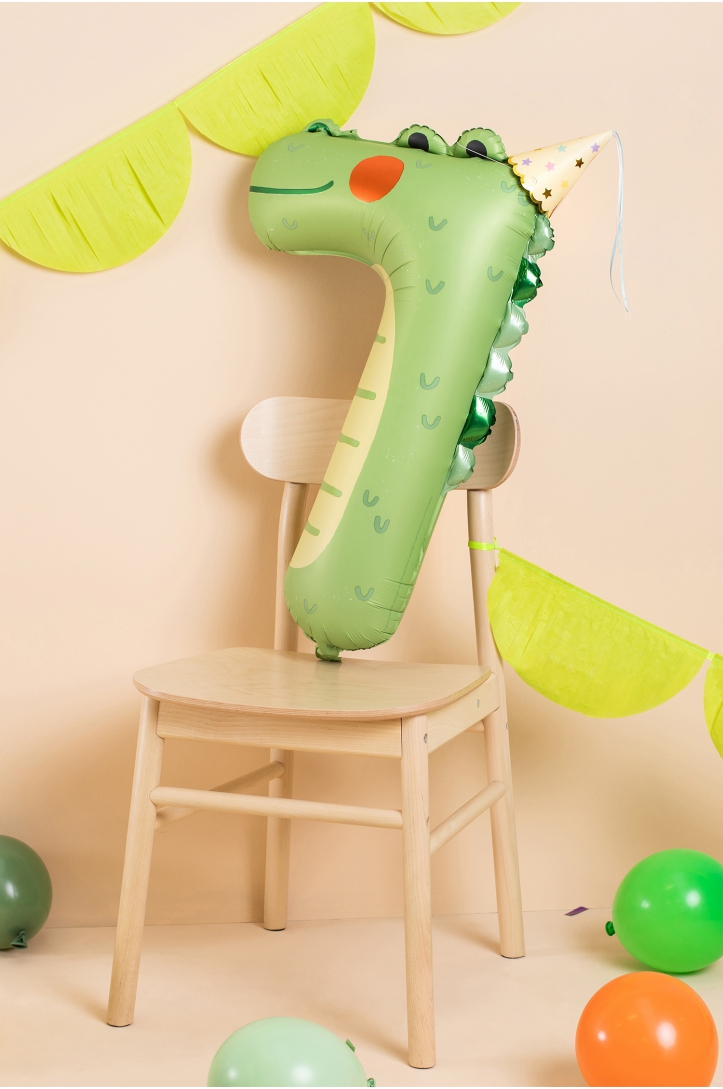 Balon foliowy Cyfra Zwierzątko