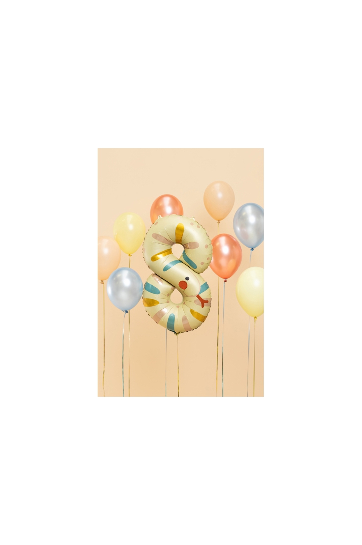 Balon foliowy Cyfra Zwierzątko