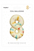 Balon foliowy Cyfra Zwierzątko