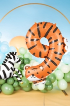 Balon foliowy Cyfra Zwierzątko