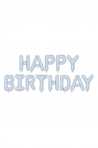 Balon foliowy Happy Birthday matowy