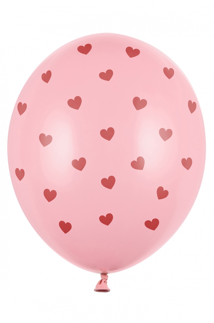 Balloons Hearts Pastel