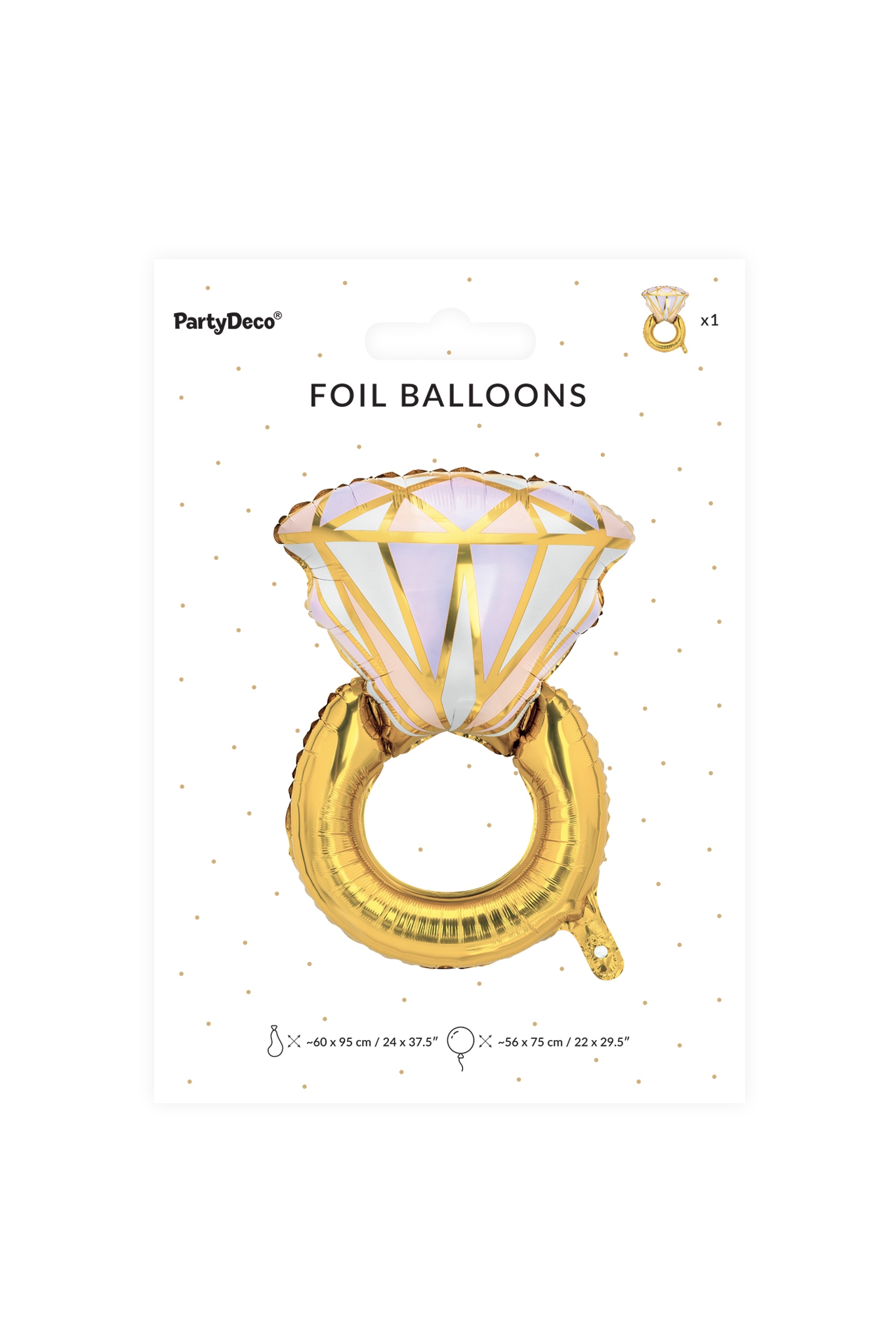 Folienballon Ring