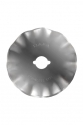 Rollschneiderklinge 45 mm, Zackenmesser