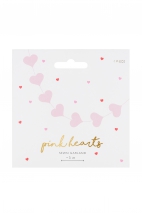 Hearts Garland Pink