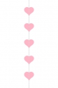 Hearts Garland Pink