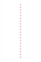 Hearts Garland Pink