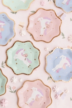 Plates Unicorn