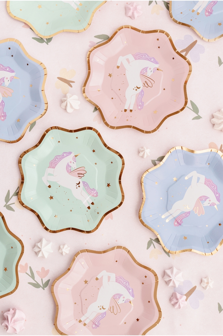 Plates Unicorn