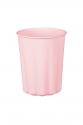 Plastic cups with a frill