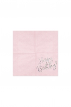 Napkins Happy Birthday