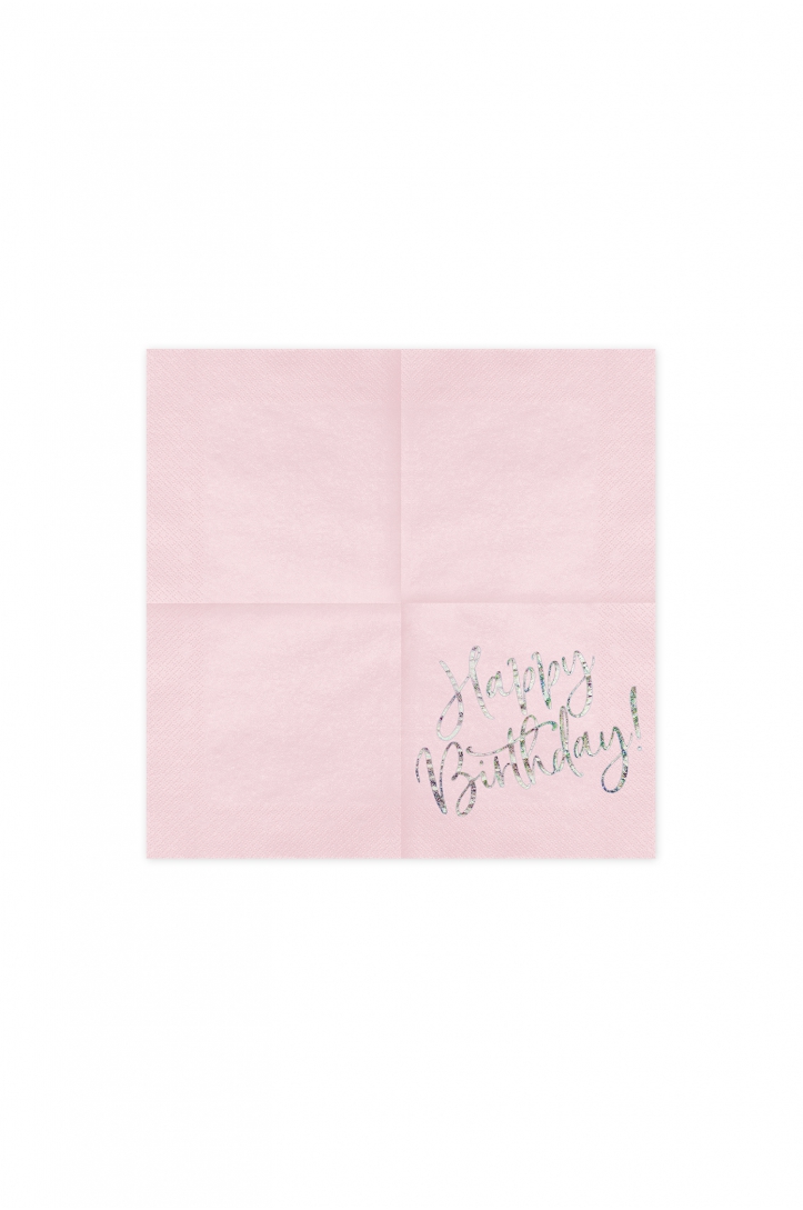 Servietten Happy Birthday
