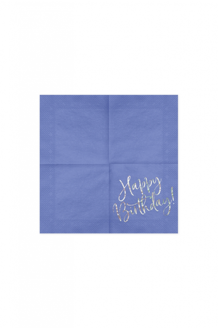 Servietten Happy Birthday