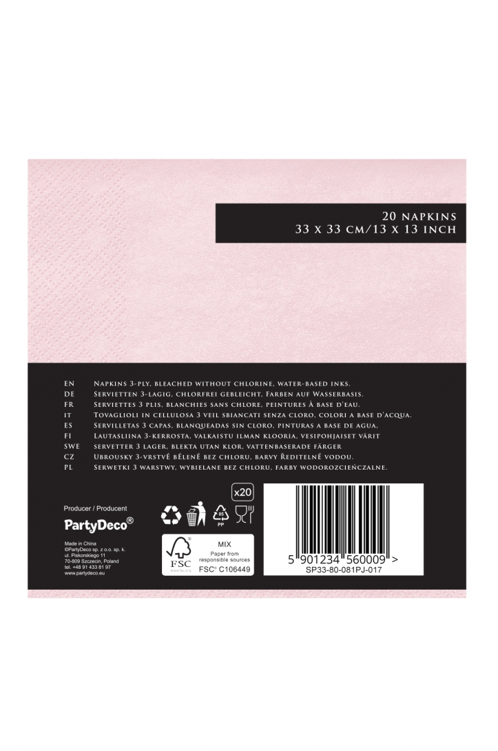 Napkins Happy Birthday