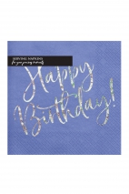 Napkins Happy Birthday