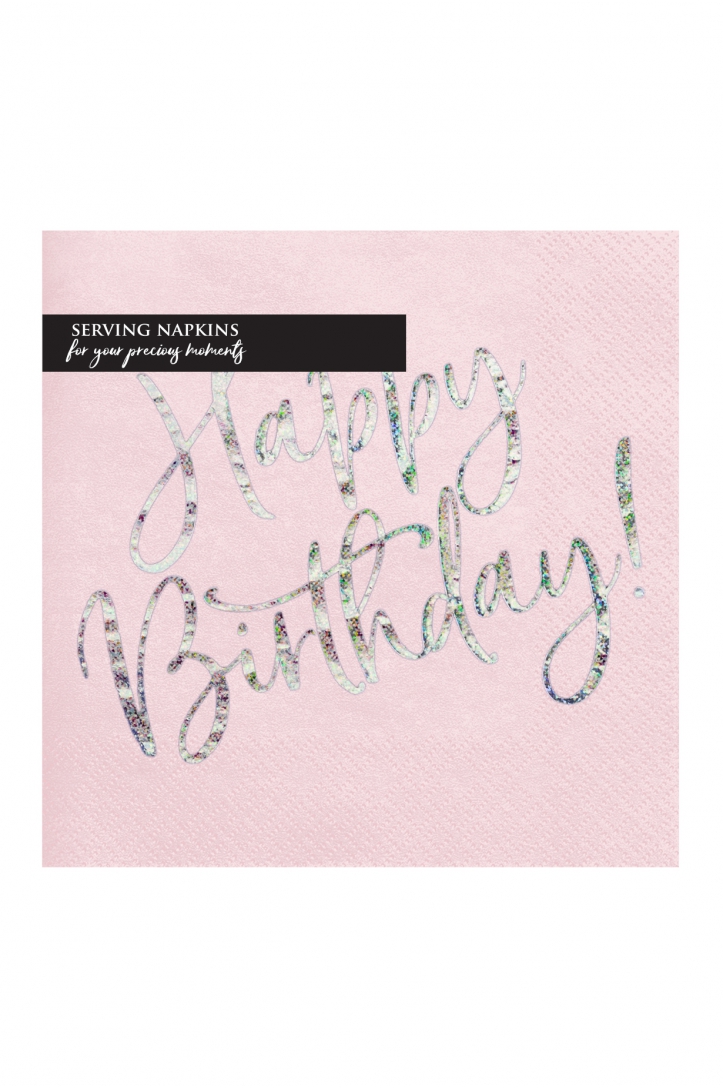 Servietten Happy Birthday