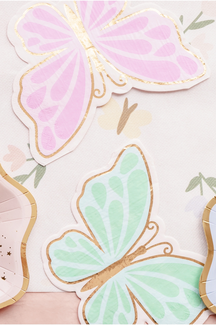 Papierservietten Schmetterling