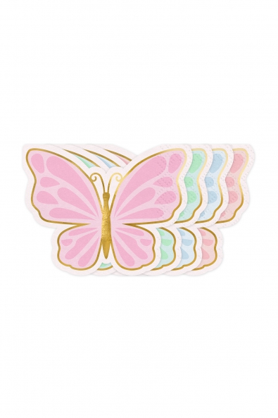 Papierservietten Schmetterling