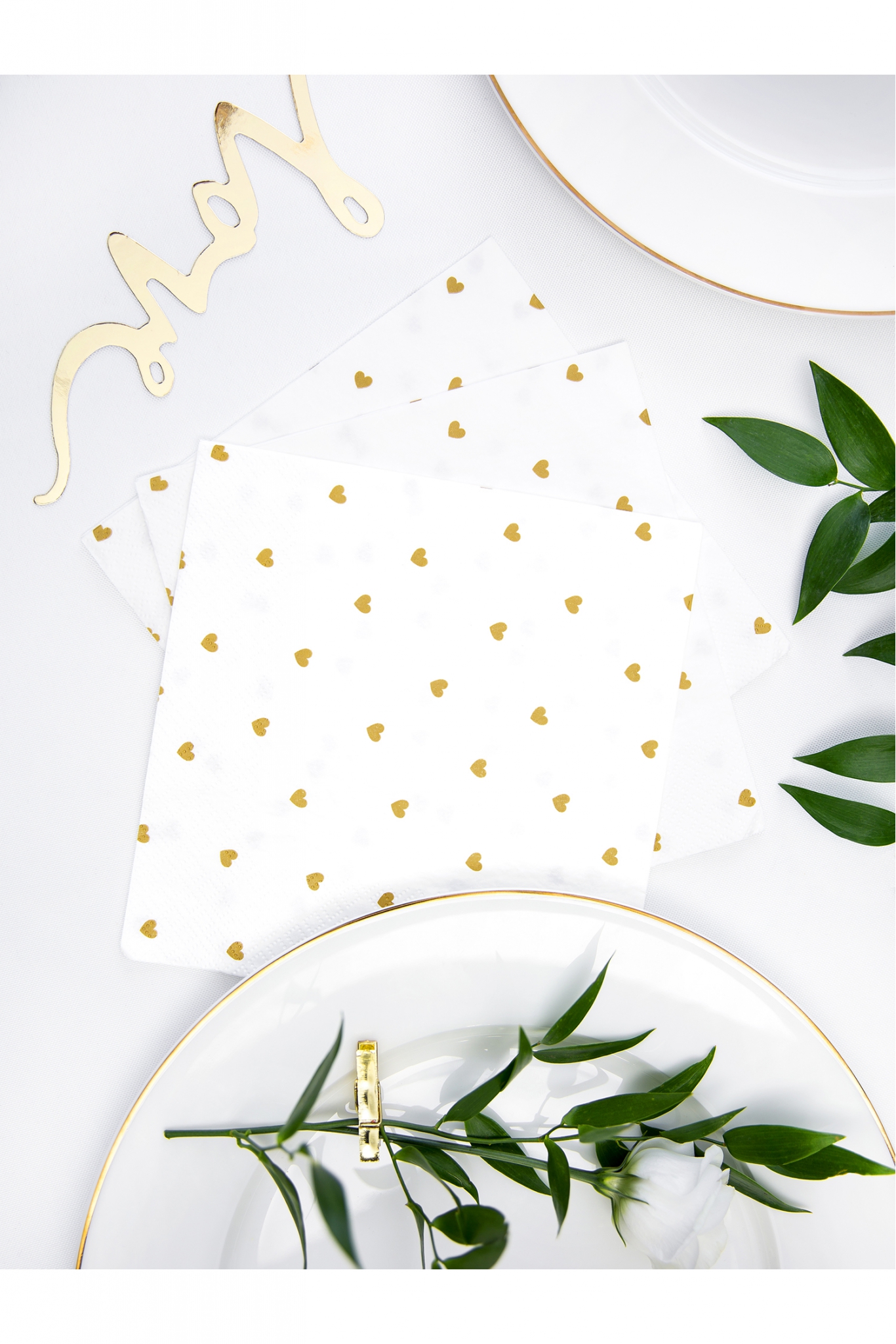 Napkins Hearts