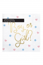 Servietten Boy or Girl