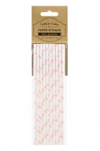 Paper straws Hearts