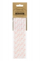 Paper straws Hearts