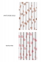 Paper straws Hearts