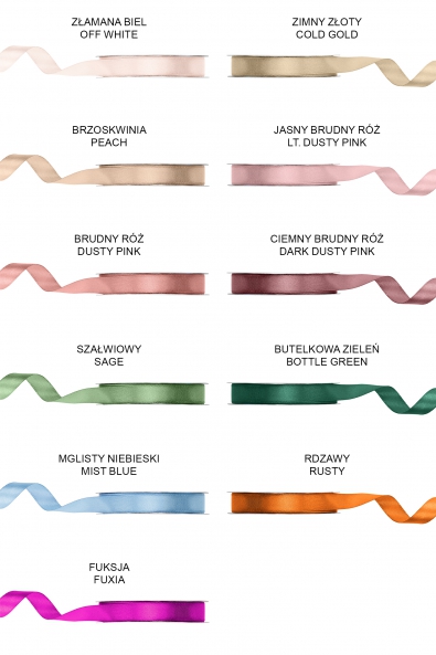 Satin ribbon 25m