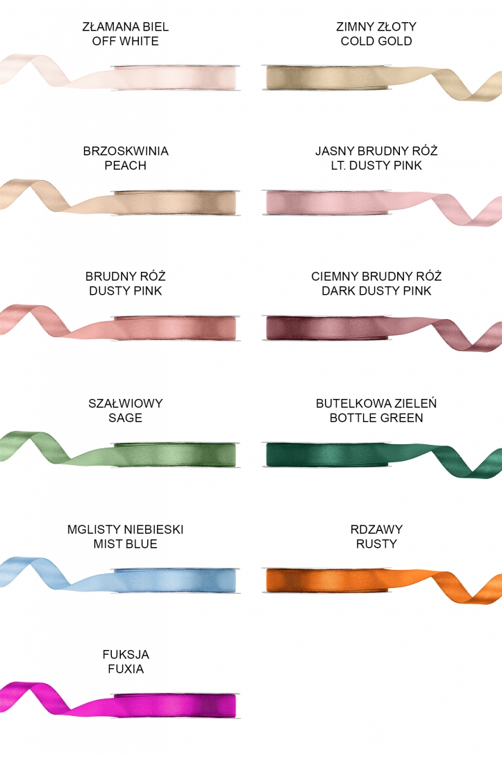 Satin ribbon 25m
