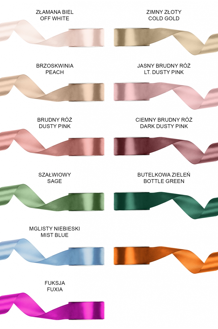 Satin ribbon 25m