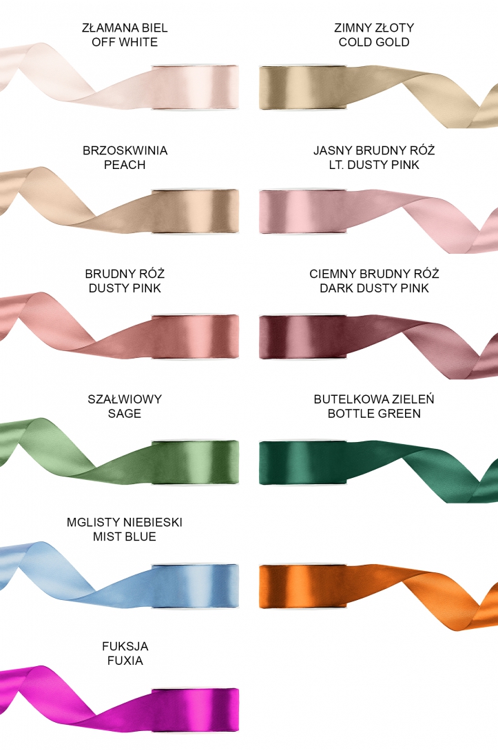 Satin ribbon 25m