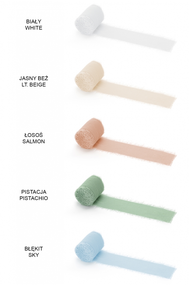 Chiffon ribbon 40mm/5m