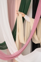 Chiffon-Tischläufer 0,48 x 5 m
