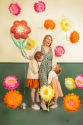 Tissue paper flower decorations mix