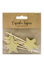 Cupcake decorations Star