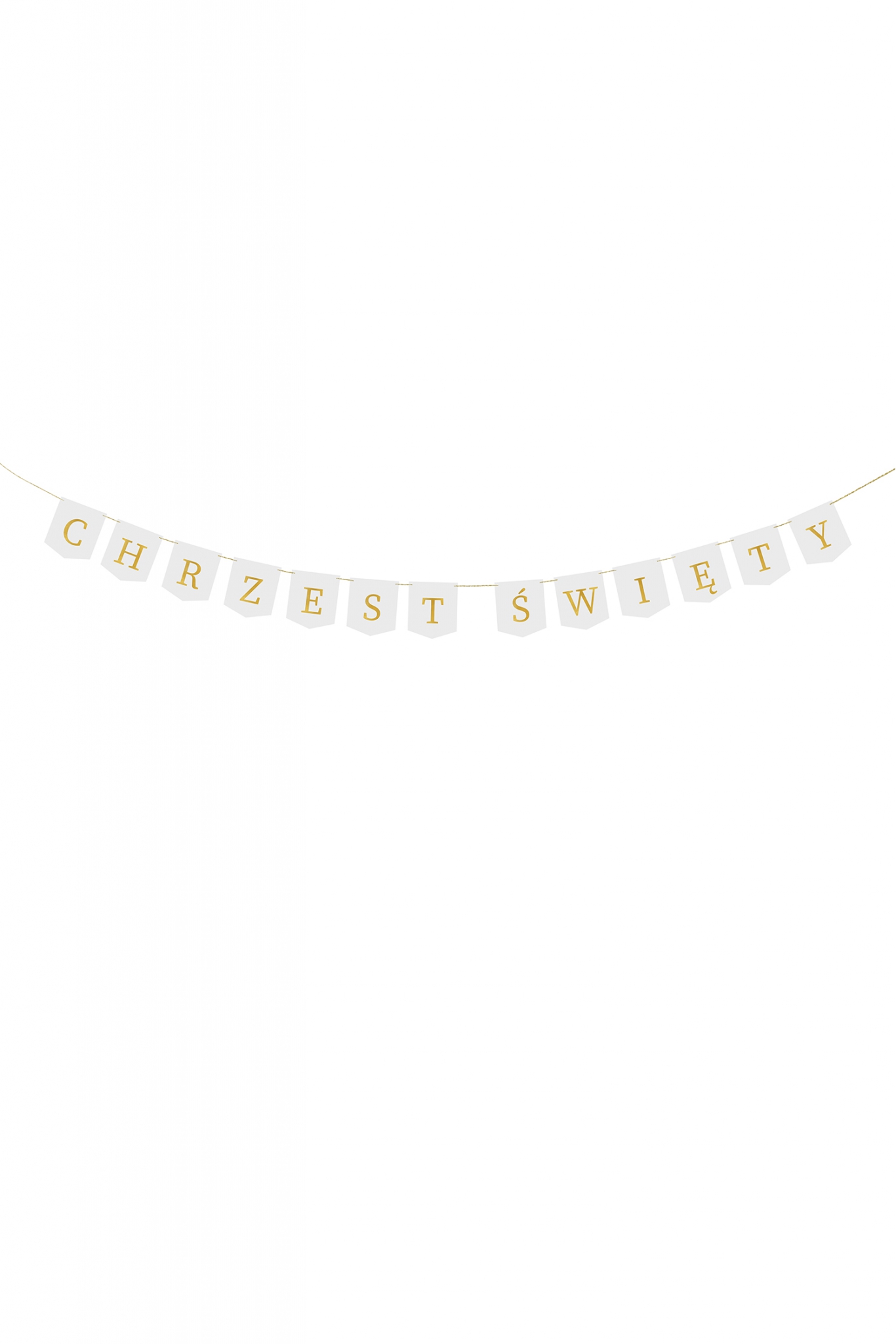 "Holy Baptism" banner