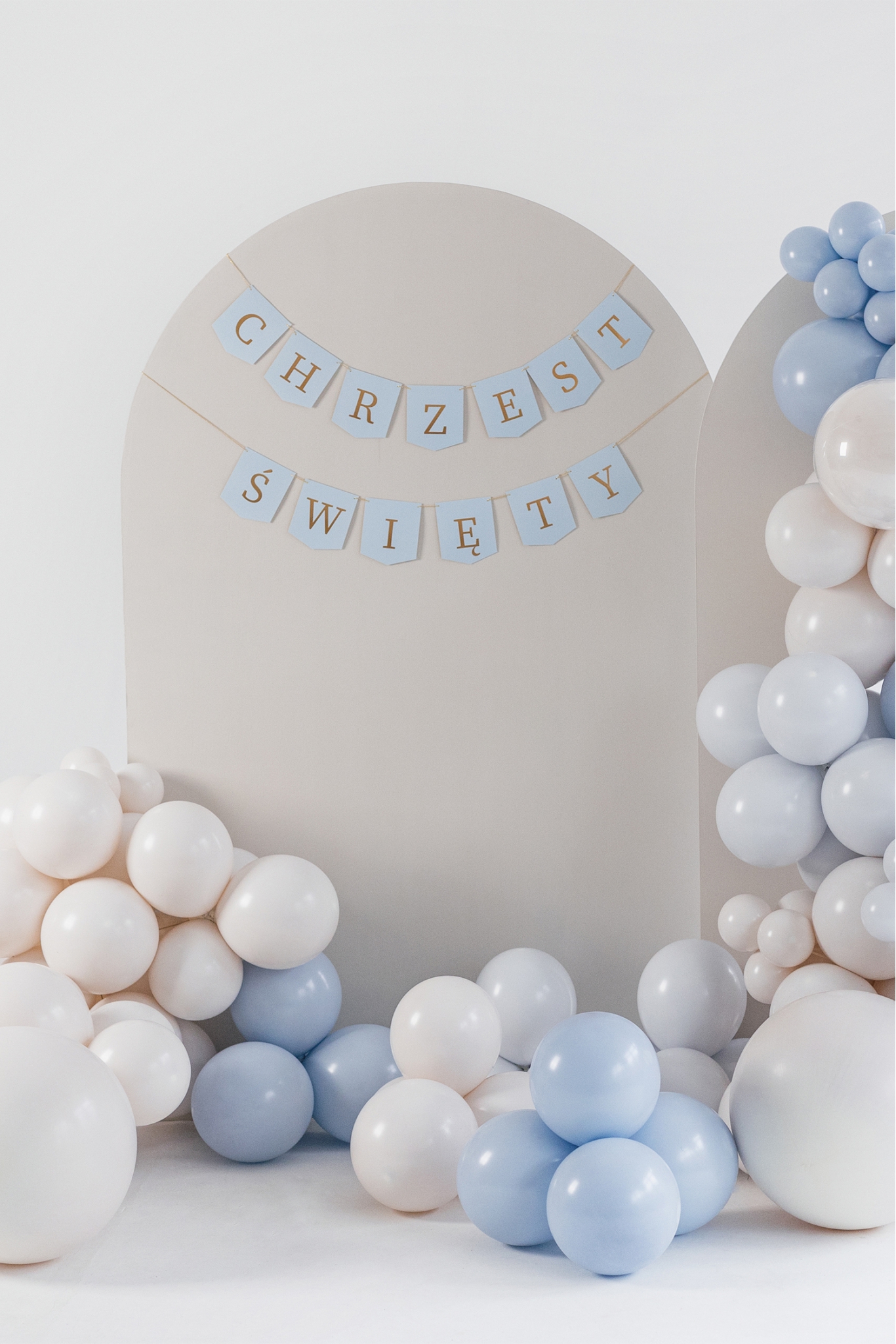 "Holy Baptism" banner
