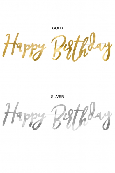 Banner Happy Birthday