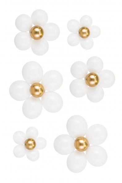  Ballon Set "Blumen"